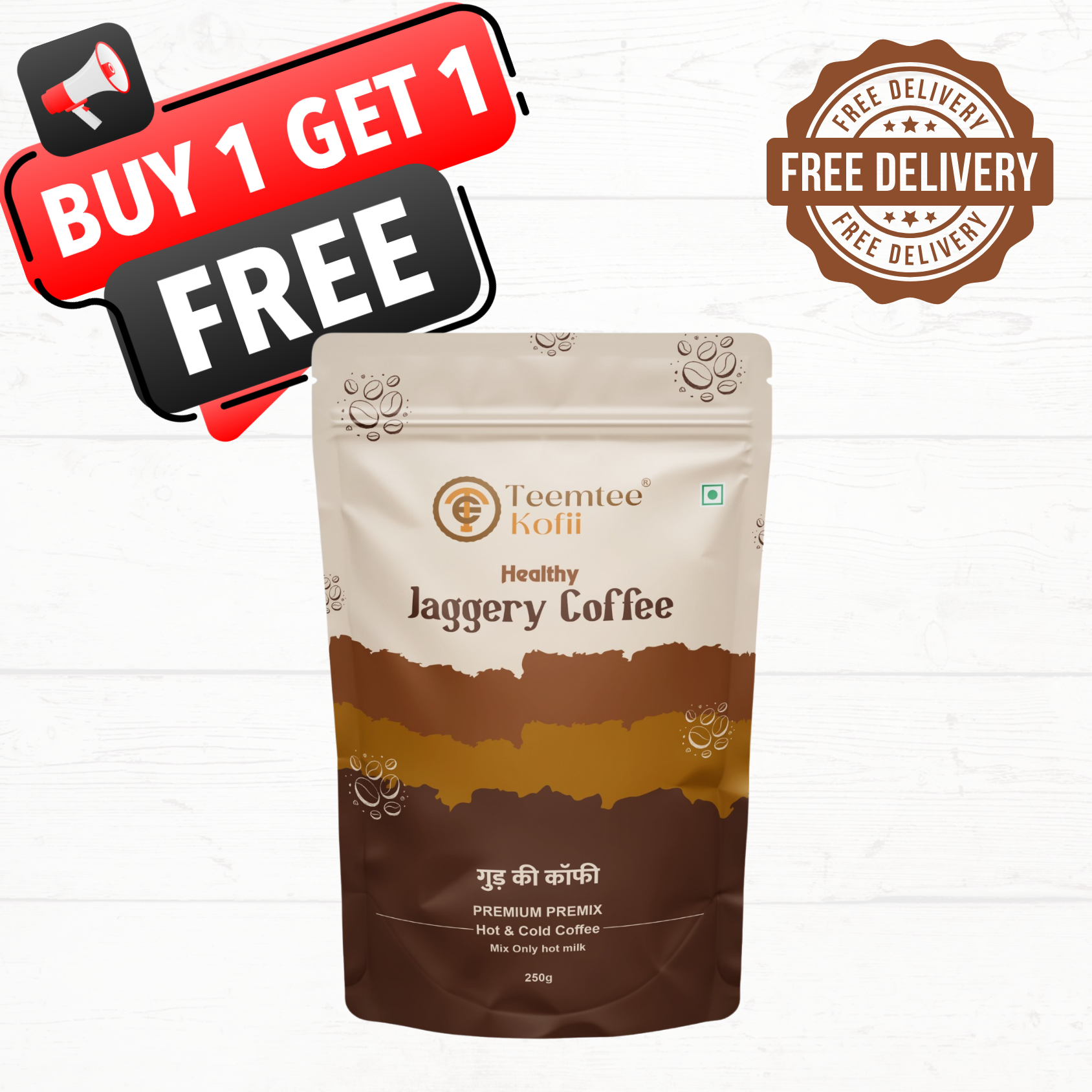 Jaggery Hot & Cold Coffee Premix